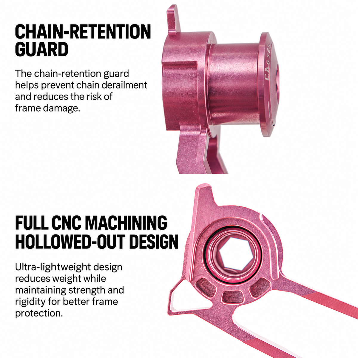 CHASER Ultralight UDH Rear Derailleur Hanger  for Shimano 25.8g, SRAM & Campagnolo 21.5g