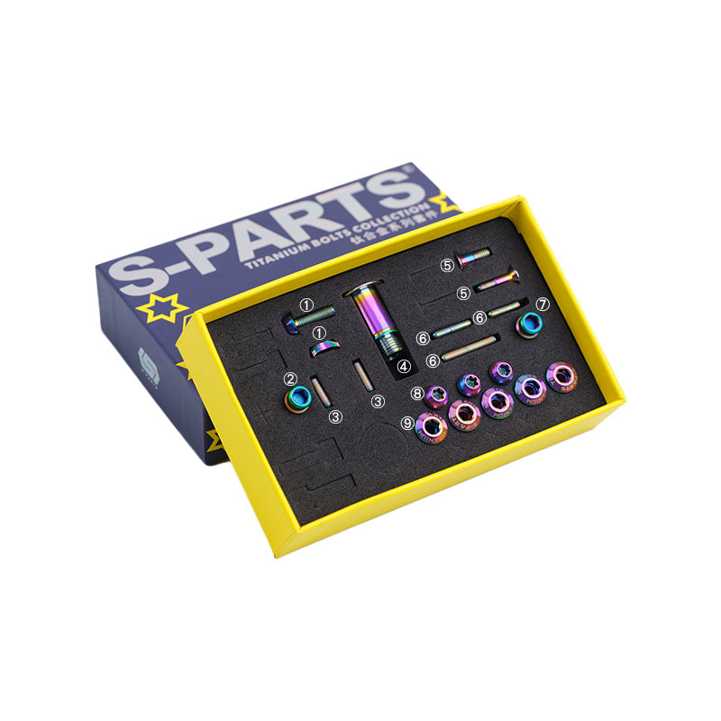 S-PARTS 티타늄 합금 기어 변속 나사, SRAM RED 및 FORCE 22단 기계식 시스템용