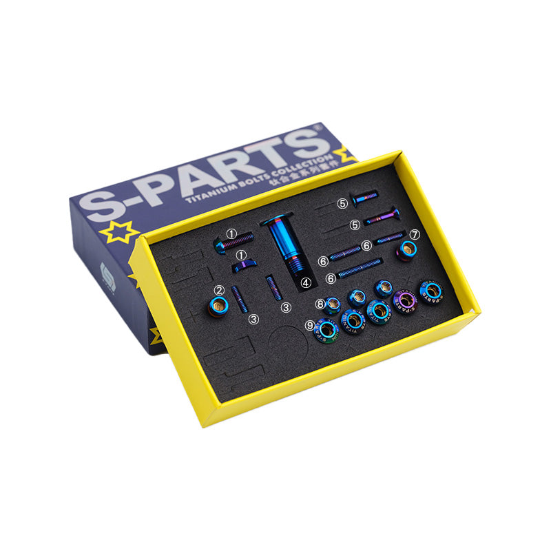 S-PARTS 티타늄 합금 기어 변속 나사, SRAM RED 및 FORCE 22단 기계식 시스템용