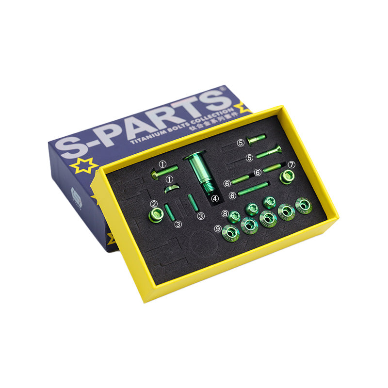 S-PARTS 티타늄 합금 기어 변속 나사, SRAM RED 및 FORCE 22단 기계식 시스템용