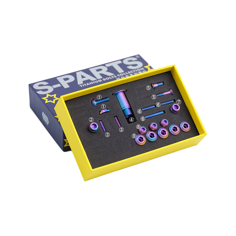 S-PARTS 티타늄 합금 기어 변속 나사, SRAM RED 및 FORCE 22단 기계식 시스템용