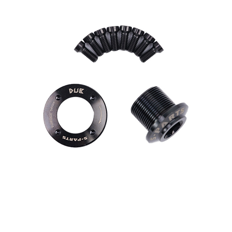 S-PARTS SRAM DUB 티타늄 크랭크 커버 Quarq Red Force Sram 자전거 크랭크 커버