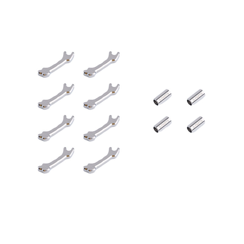 Titanium Alloy Bike Pedal Plate Bows for Wahoo Speedplay Cleats and Plates Prwlink Zero Power Meter Pedal