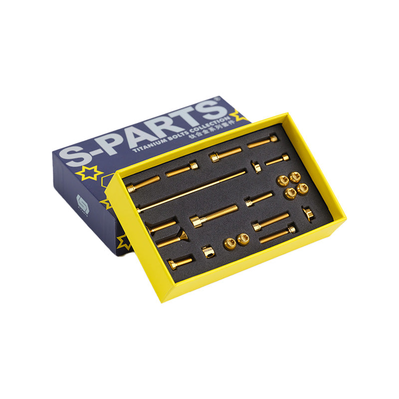 Set di viti per telaio birdy in titanio S-PARTS