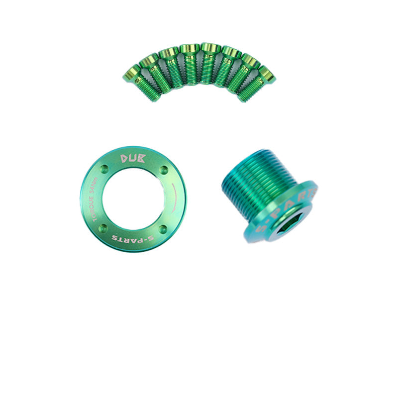 S-PARTS SRAM DUB 티타늄 크랭크 커버 Quarq Red Force Sram 자전거 크랭크 커버