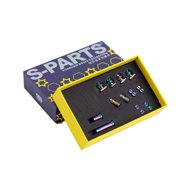 Tornillos de abrazadera en C de aleación de titanio SPARTS: compatibles con la serie SRAM