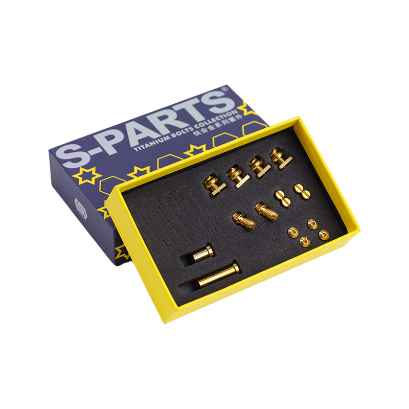 Tornillos de abrazadera en C de aleación de titanio SPARTS: compatibles con la serie SRAM