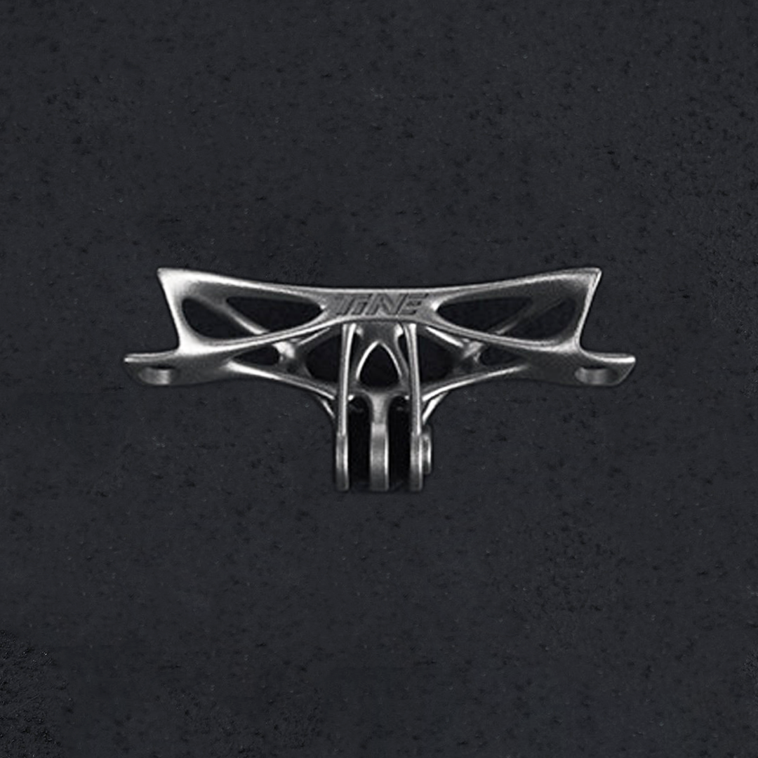 TiNE × Eclos Titanium Taillight Mount for Specialized Trek Fizik Prologo CADEX Saddles | Custom Fit Service | Ultra Light 9g