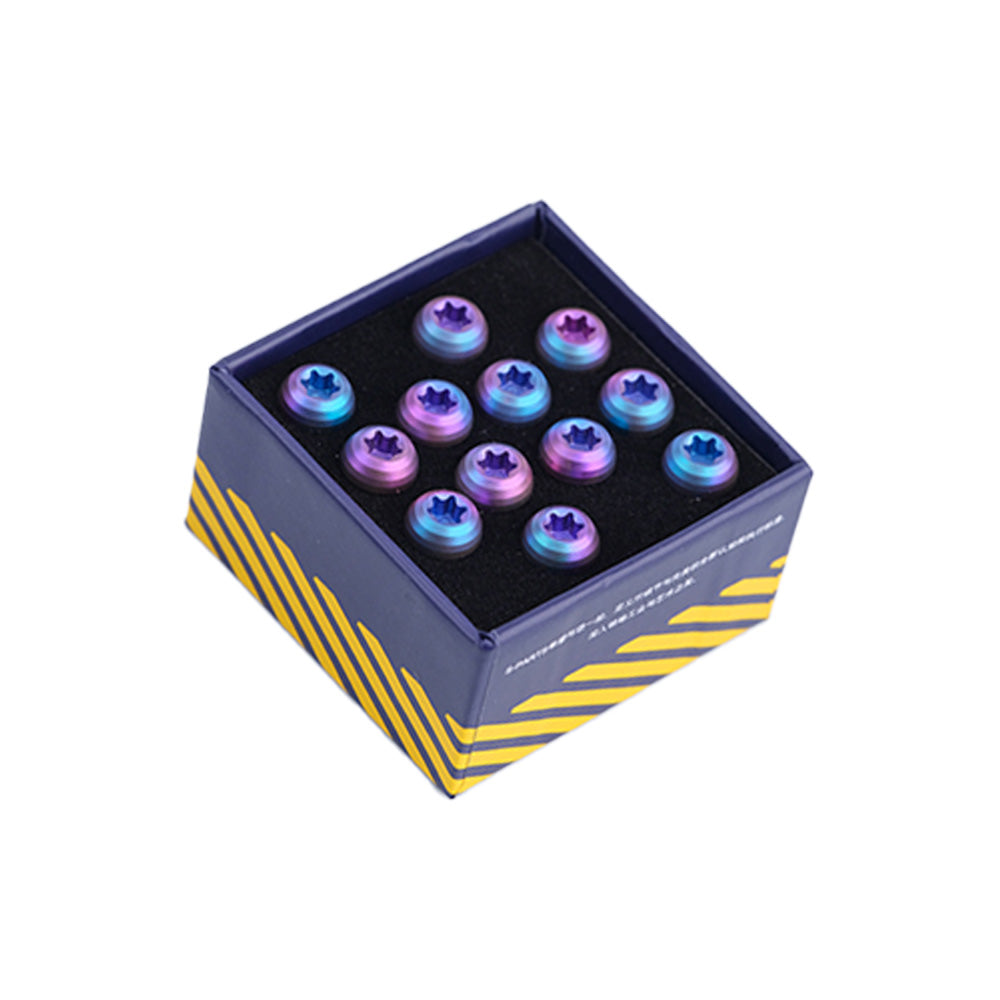 S-PARTS M5x10mm 산악자전거 티타늄 합금 디스크 브레이크 나사