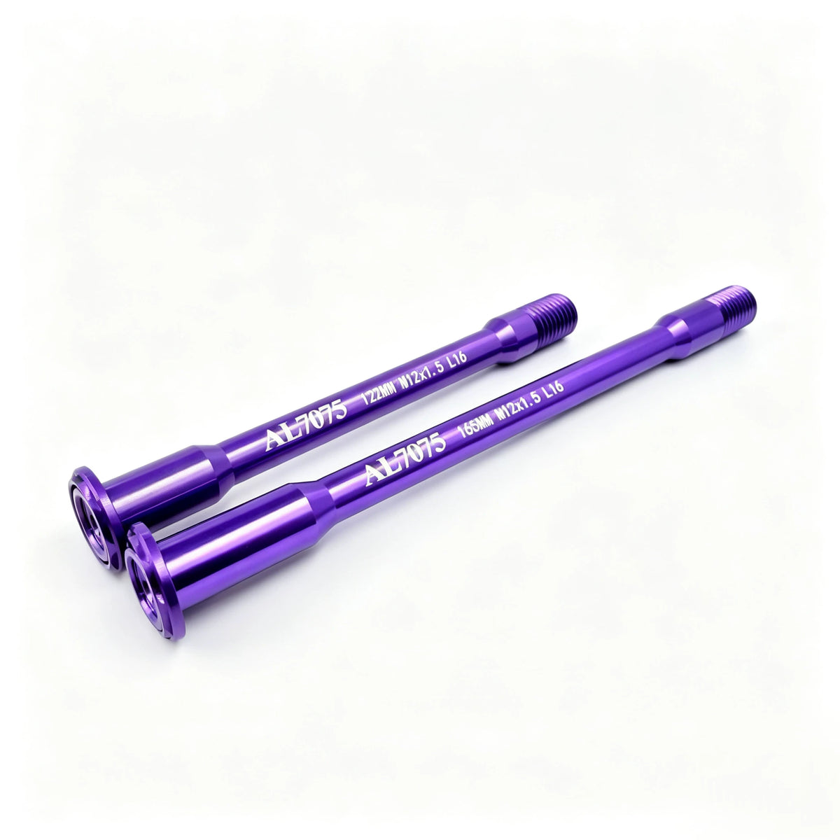 X-LAB AL7075 thru axle in Purple