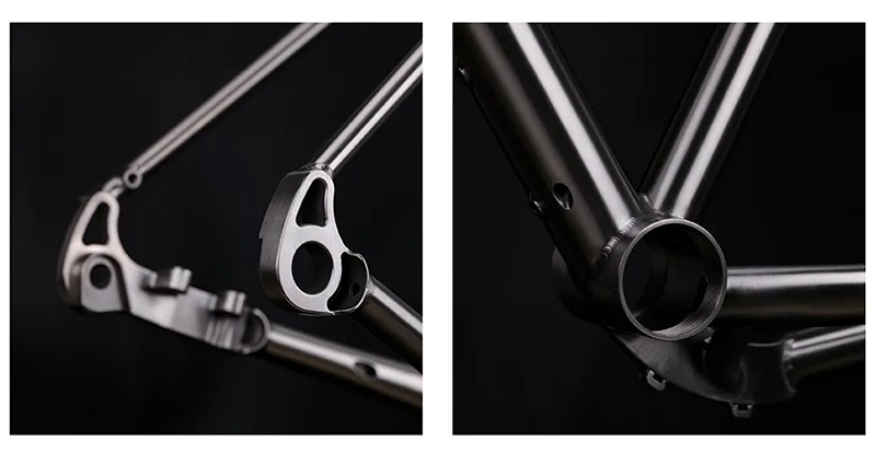 Cuadro de bicicleta de grava de aleación de titanio S-PARTS 