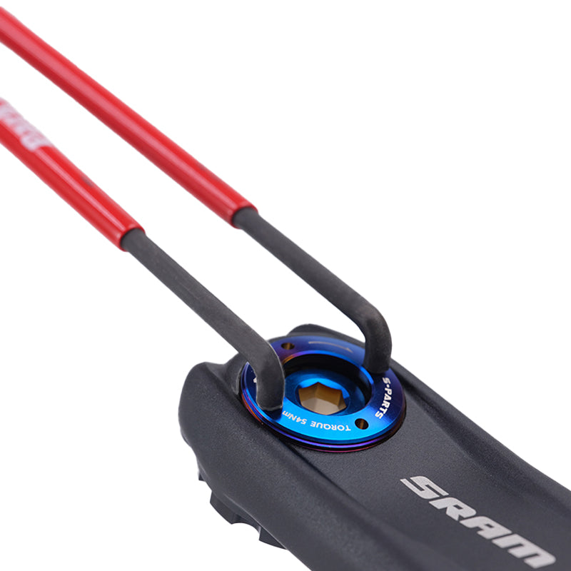 S-PARTS SRAM DUB 티타늄 크랭크 커버 Quarq Red Force Sram 자전거 크랭크 커버