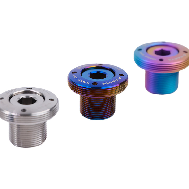 S-PARTS SRAM DUB 티타늄 크랭크 커버 Quarq Red Force Sram 자전거 크랭크 커버